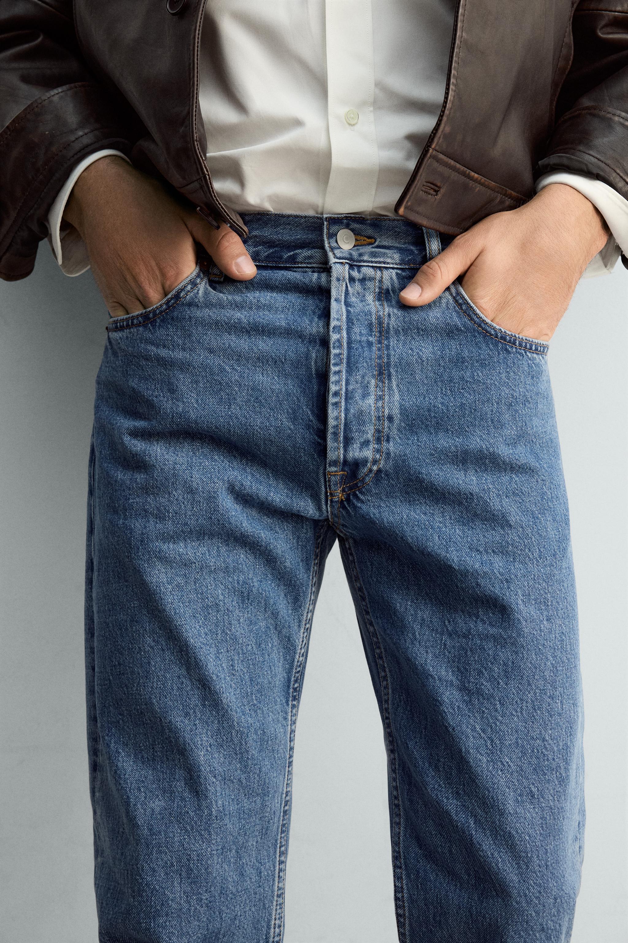 ANKLE FIT STRAIGHT JEANS